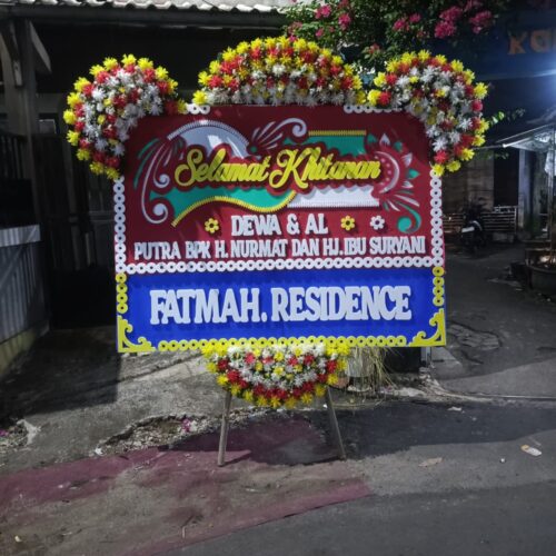 Papan Bunga Selamat 001