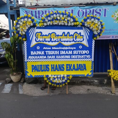 Papan Bunga Duka Cita 001