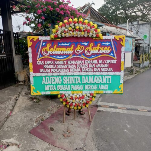 Papan Bunga Selamat 003